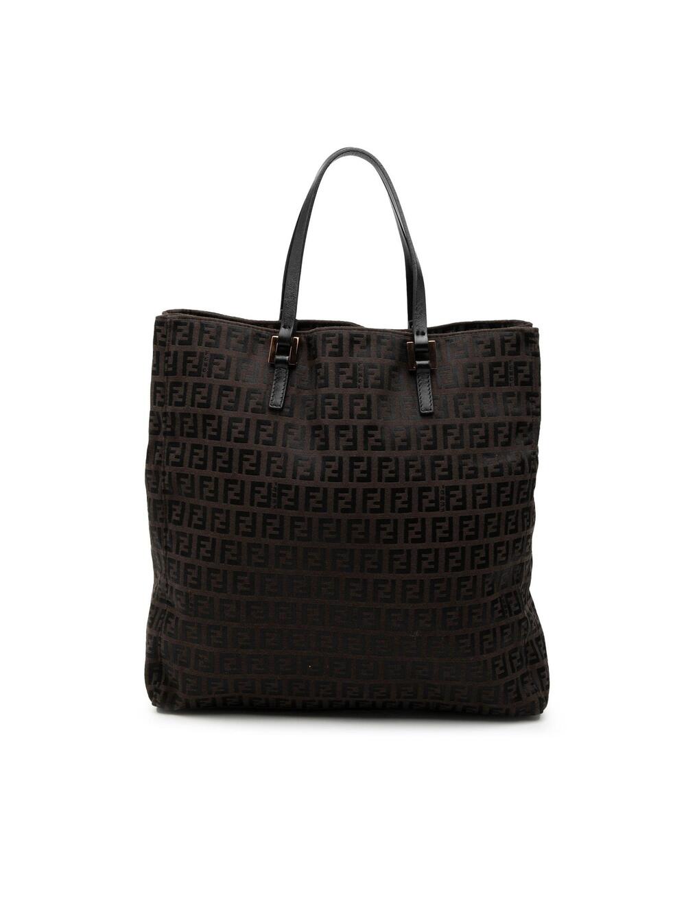Fendi Zucchino Canvas Tote Pre-Loved #343688F45B